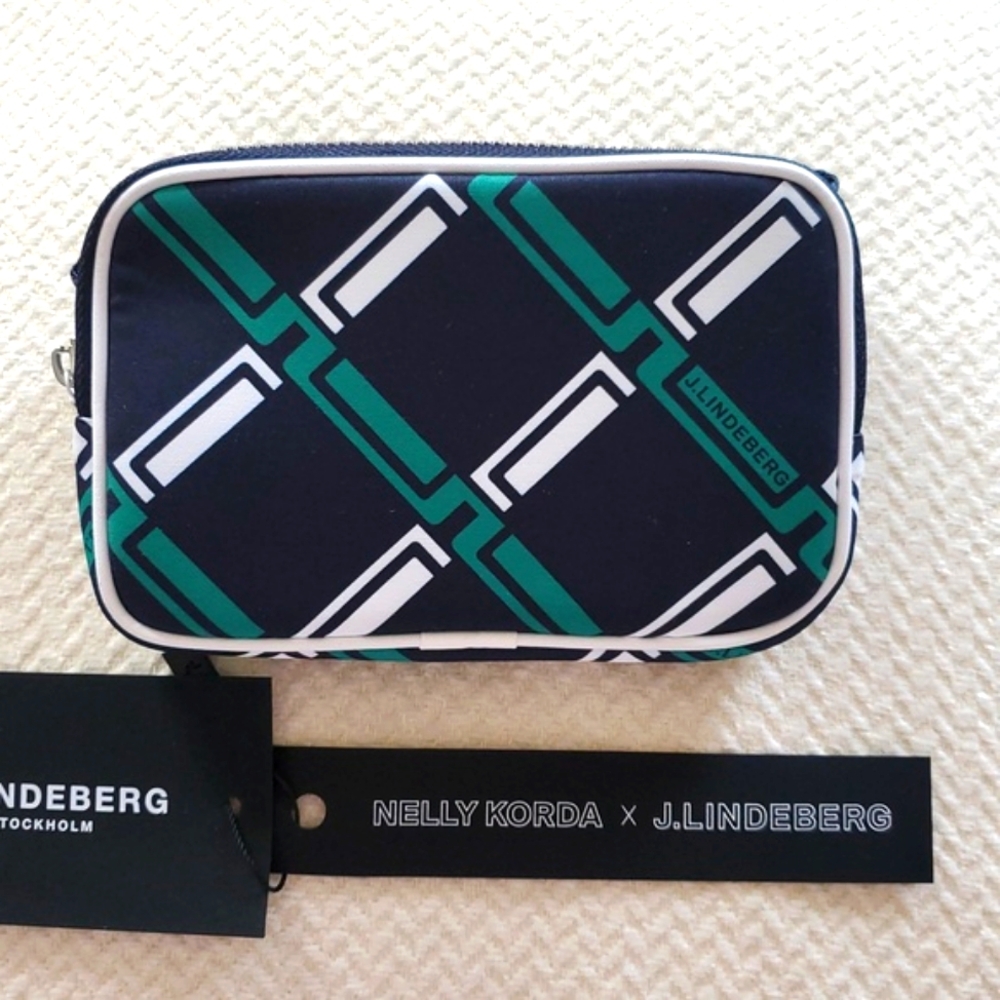 J. Lindeberg X Nelly Korda Golf Belt Bag/JL Navy